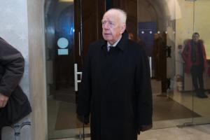 18.01.2018., Zagreb - U Galeriji klovicevi dvori otvorena je izlozba - Ciklus VLAHO BUKOVAC &ndash; Parisko razdoblje 1877.-1893. kojom je svecano obiljezen pocetak Europske godine kulturne bastine 2018. u Republici Hrvatskoj. Budimir Loncar. Photo: Davor Puklavec/PIXSELL