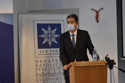 Metod &Scaron;uligoj prvi doktor znanosti Hrvatskog katoličkog sveučili&scaron;ta