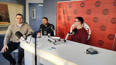 Voditelj projekta MOSI iz AKD-a Mateo Crnković i pomoćnik ravnatelja za kvalitetu iz Hrvatskog zavoda za javno zdravstvo Tomislav Benjak
