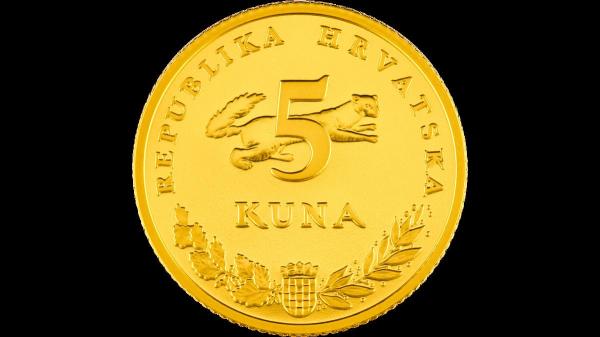 HNB izdao novu kovanicu iz serije &quot;Zlatna kuna&quot;