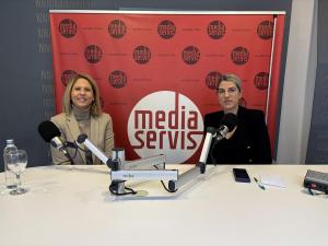 Đana Lu&scaron;a, politologinja u Intervjuu Media servisa.