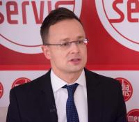 Mađarski ministar vanjskih poslova i trgovine P&eacute;ter Szijj&aacute;rt&oacute;