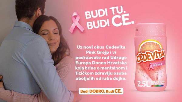 Na Cedevitinoj platformi &bdquo;Budi TU. Budi CE.&ldquo; pročitajte hrabra svjedočanstva žena koje su pobijedile rak dojke