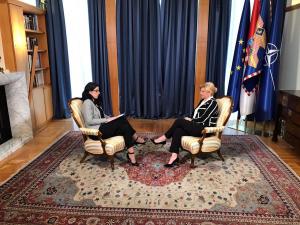 (VIDEO) Grabar Kitarović za MS: &Scaron;trajk prosvjetara se pretvorio u politički igrokaz