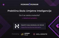 Pokrenuta je Human2Human praktična &scaron;kola umjetne inteligencije, edukacijska platforma usmjerena na razvoj praktičnih AI vje&scaron;tina za organizacije, njihove zaposlenike, menadžment, ali i pojedince.