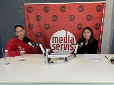 Helena Ančić, organizatorica prosvjeda "Dubrava za djecu" u Intervjuu Media servisa.