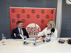 Momir Karin, ravnatelj Uprave za potporu i unaprjeđenje sustava odgoja i obrazovanja u Ministarstvu obrazovanja u Intervjuu Media servisa.