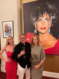 Jadran Lazić izložbu na Hvaru posvetio je svojoj kćerki Tamari kojoj je ove godine dijagnosticiran rak u 4. stadiju i trenutno je na intenzivnom liječenju u NY