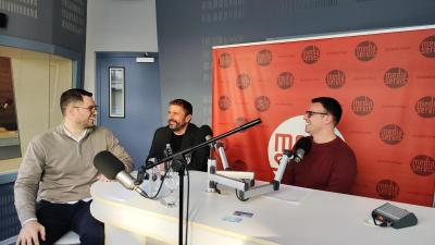 Voditelj projekta MOSI iz AKD-a Mateo Crnković i pomoćnik ravnatelja za kvalitetu iz Hrvatskog zavoda za javno zdravstvo Tomislav Benjak