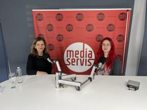 Ivana Kalodjera povodom obilježavanja 7 godina Udruge Nismo same, gostovala je u Intervjuu Media servisa.
