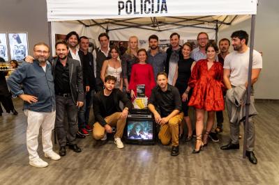 Ekipa kriminalističkog filma u režiji Gorana Kulenovića &bdquo;Smrt djevojčice sa žigicama&ldquo;