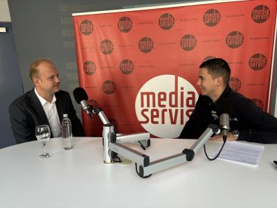 Mi&scaron;el Jak&scaron;ić, zastupnik SDP-a u Intervjuu Media servisa.