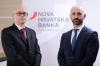 Marko Badurina, predsjednik, Uprave HPB-a i Tadija Vrdoljak, predsjednik Uprave Nove hrvatske banke.