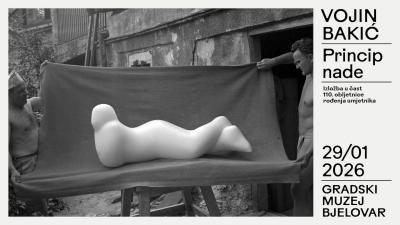 U Gradskom muzeju Bjelovar izložba Vojin Bakić: Princip nade koja donosi i nikad izlagane skulpture