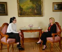Intervju tjedna Media servisa: Predsjednica Kolinda Grabar-Kitarović