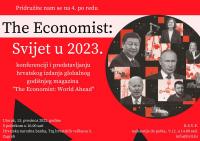 Uoči konferencije "The Economist: Svijet u 2023": Cilj je pripremiti se za globalne izazove sljedeće godine