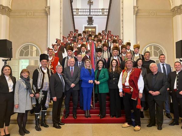 Prijem hrvatske delegacije i sinjskih Alkara u Bavarskom parlamentu