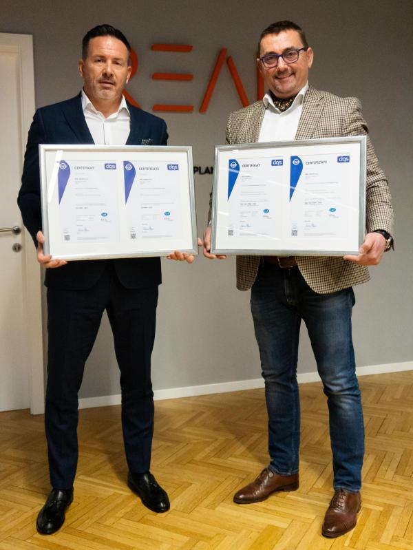 Real grupa na putu poslovne izvrsnosti uz certifikate za upravljanje kvalitetom i informacijsku sigurnost