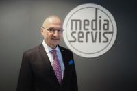 FOTO: Gordan Svilar - Ministar Gordan Grlić Radman i koordinator Inicijative triju mora u Intervjuu tjedna Media servisa.