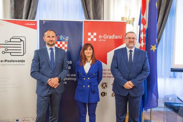 Sredi&scaron;nji državni ured za razvoj digitalnog dru&scaron;tva predstavio dosada&scaron;nji razvoj projekta &bdquo;e-Poslovanje&ldquo;