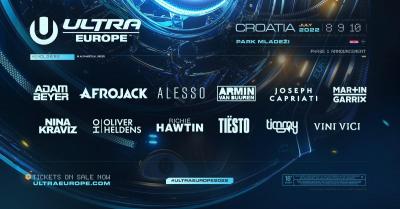 Otkrivena imena svih izvođača osmog izdanja festivala ULTRA Europe