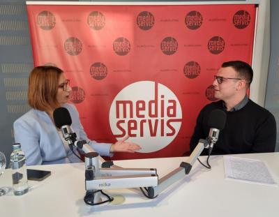 Marijana Puljak, zastupnica Centra u Intervjuu Media servisa.