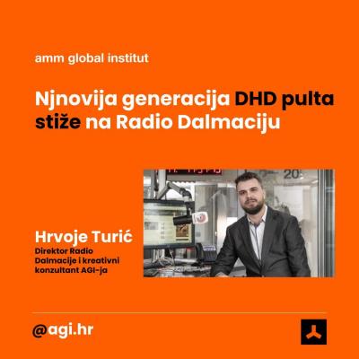 Direktor Radio Dalmacije i kreativni konzultant AMM Global Instituta Hrvoje Turić