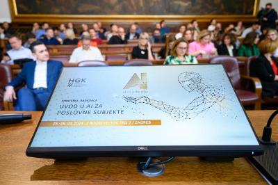 Počela AI akademija HGK: Glavni izazov upravo nedostatak znanja i vje&scaron;tina
