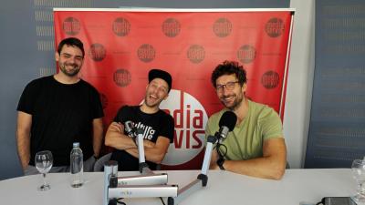 Goran Vugrinec i Vlatko &Scaron;tampar u Intervjuu Media servisa.