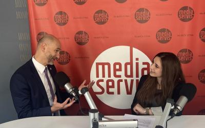 Jo&scaron;ko Klisović, predsjednik Gradske skup&scaron;tine u Intervjuu Media servisa.