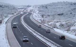 Snijeg u Lici i Gorskom kotaru, zimski uvjeti na cestama